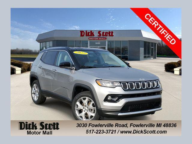 used 2022 Jeep Compass car, priced at $20,888