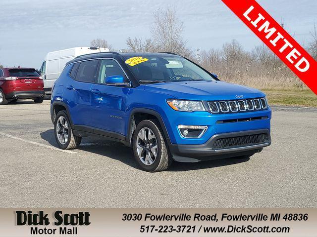 used 2019 Jeep Compass car, priced at $16,845