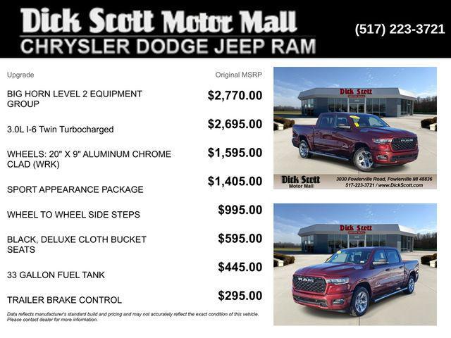 used 2025 Ram 1500 car, priced at $38,499