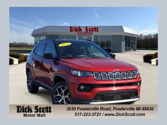 used 2024 Jeep Compass car, priced at $21,788