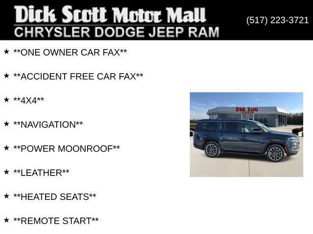 used 2024 Jeep Wagoneer car, priced at $51,499