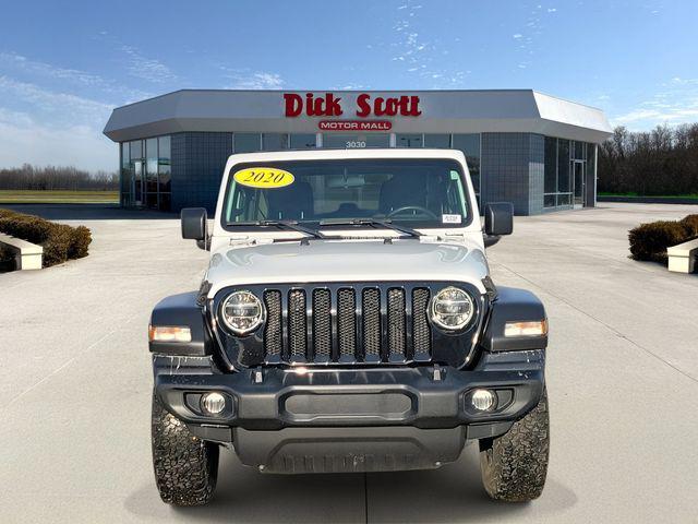 used 2020 Jeep Wrangler Unlimited car, priced at $18,995