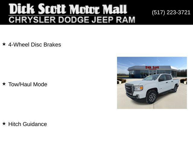 used 2021 GMC Canyon car, priced at $24,449