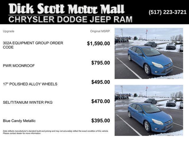 used 2012 Ford Focus car, priced at $4,988