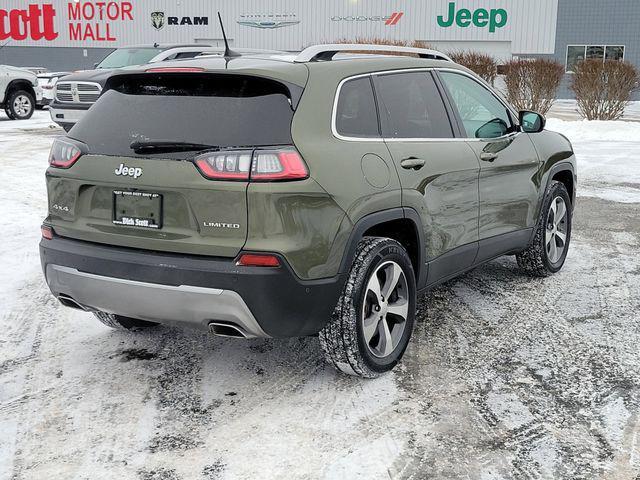 used 2021 Jeep Cherokee car, priced at $20,995