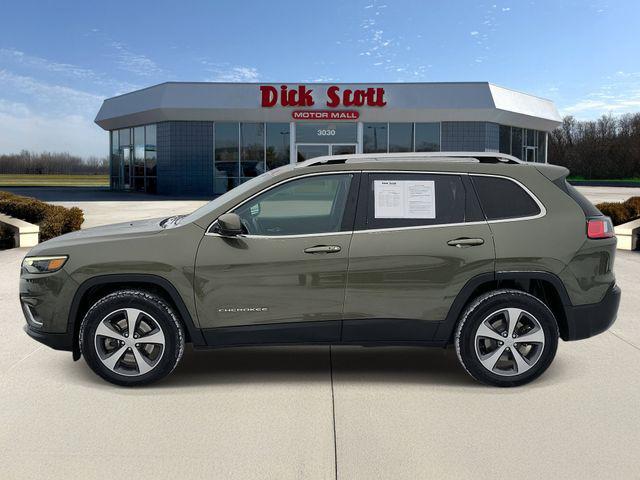 used 2021 Jeep Cherokee car, priced at $20,995