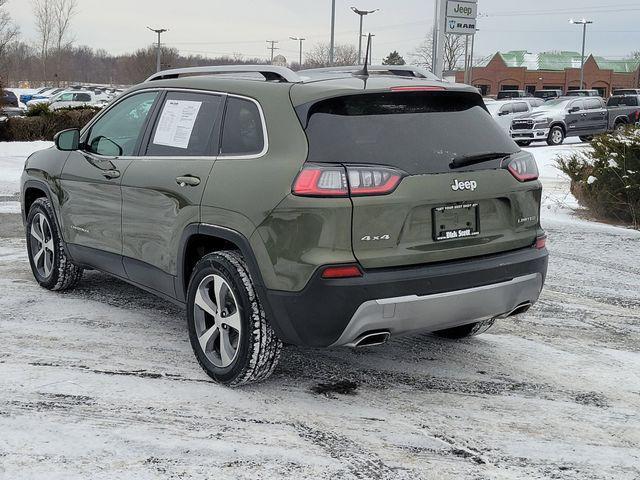 used 2021 Jeep Cherokee car, priced at $20,995