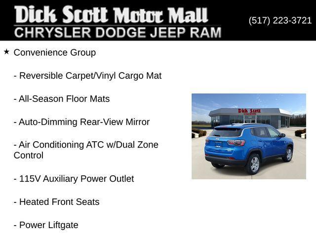 used 2022 Jeep Compass car, priced at $17,492