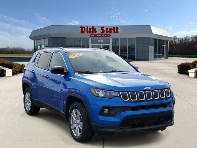 used 2022 Jeep Compass car, priced at $17,492