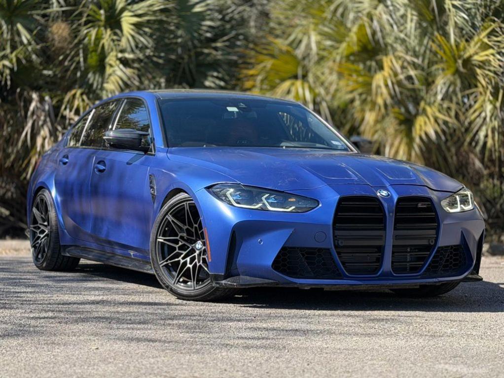used 2021 BMW M3 car, priced at $67,595
