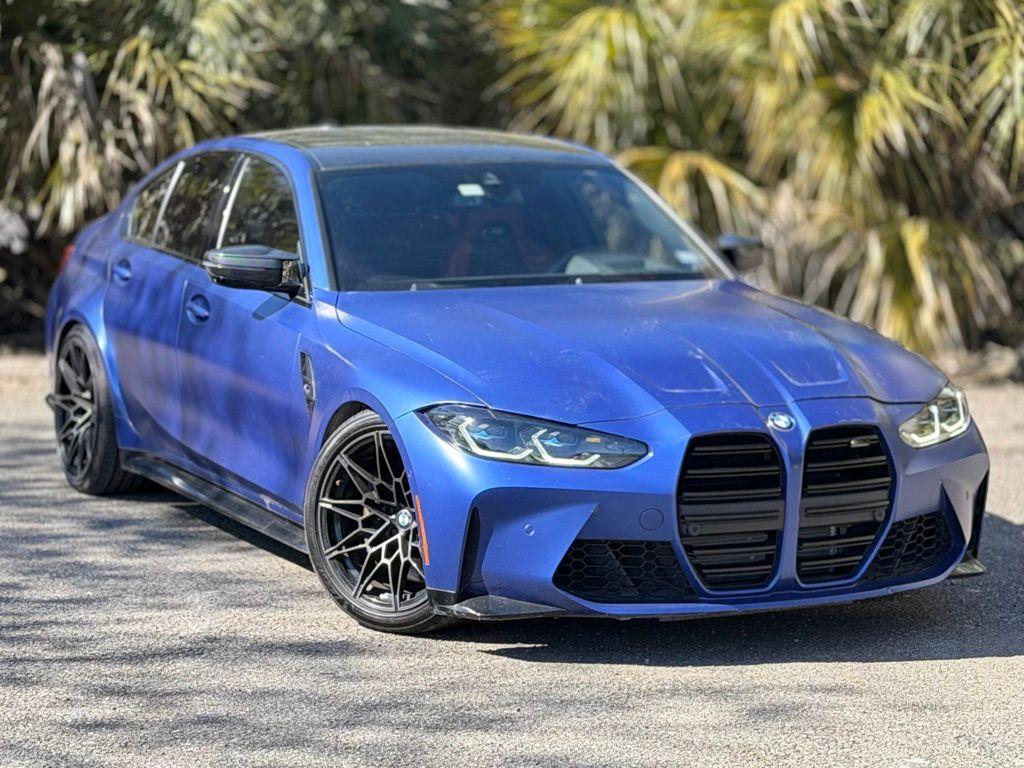 used 2021 BMW M3 car, priced at $67,595