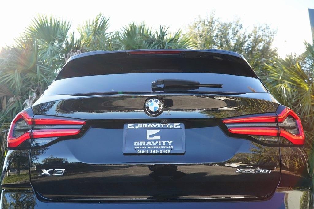 used 2022 BMW X3 car, priced at $30,490