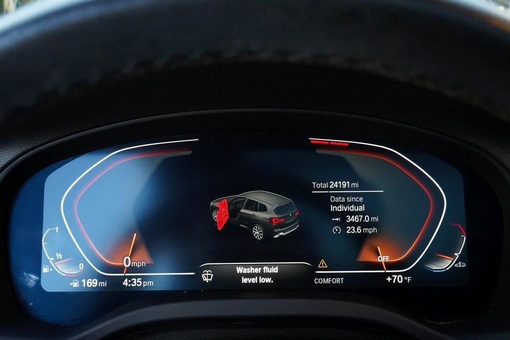 used 2022 BMW X3 car, priced at $30,490