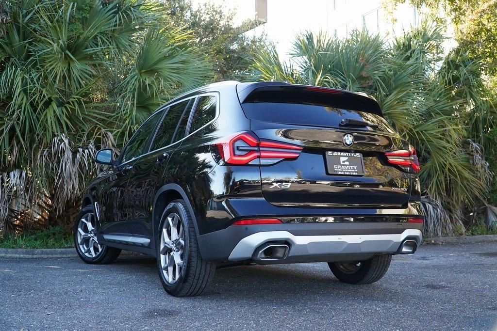 used 2022 BMW X3 car, priced at $30,490
