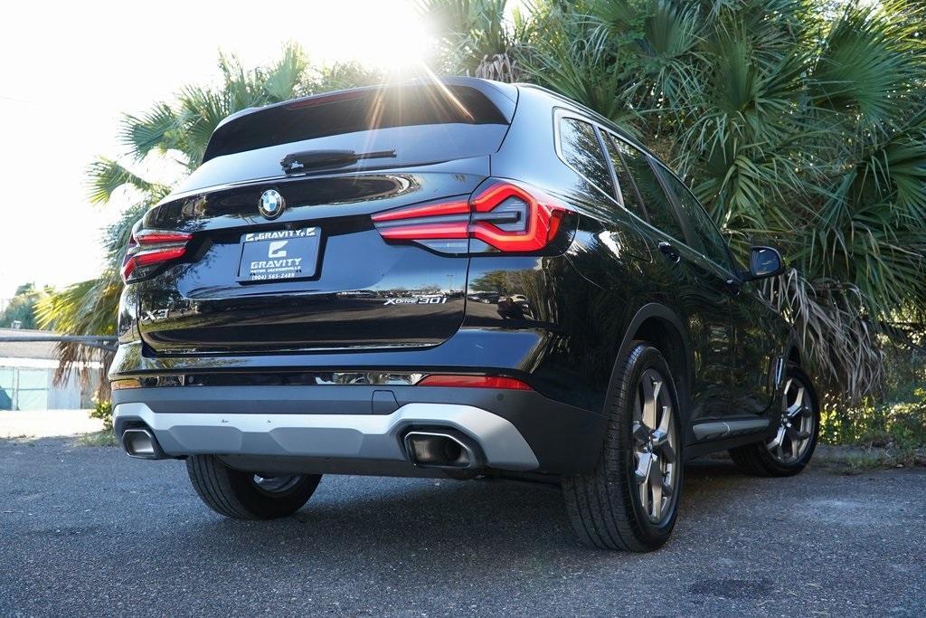 used 2022 BMW X3 car, priced at $30,490