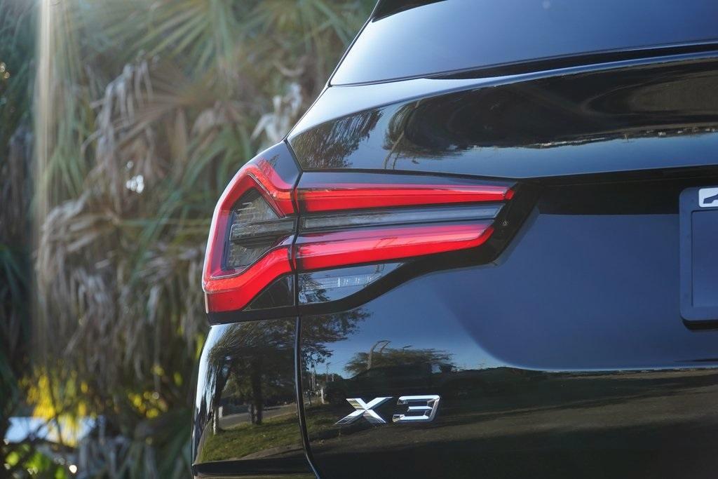 used 2022 BMW X3 car, priced at $30,490