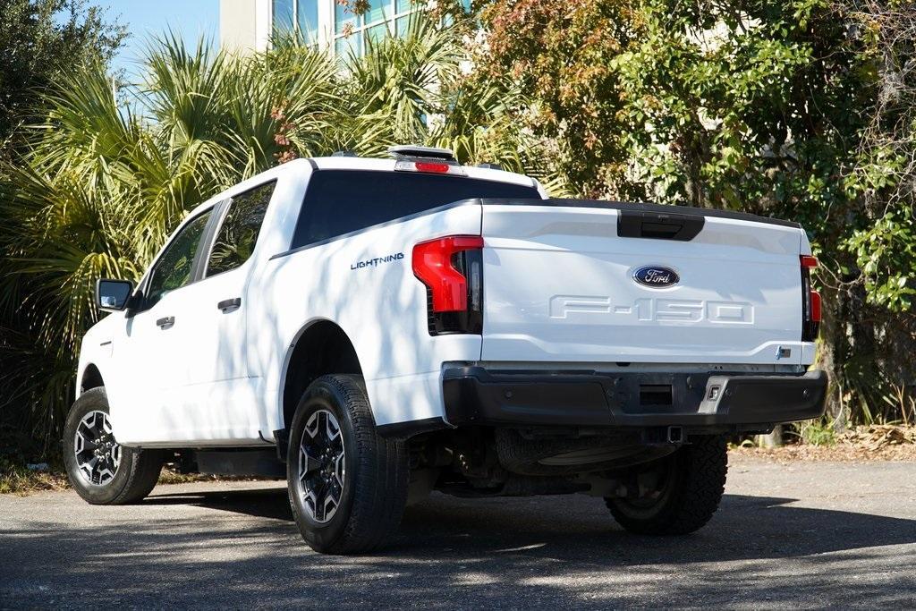 used 2022 Ford F-150 Lightning car, priced at $32,200