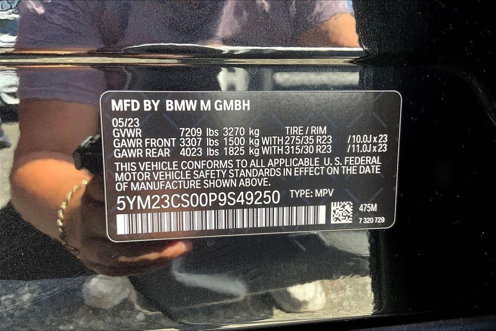 used 2023 BMW XM car, priced at $77,967