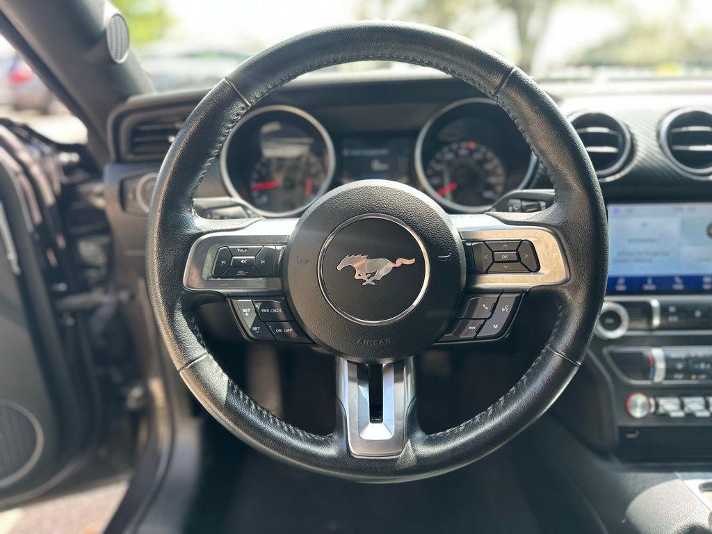 used 2022 Ford Mustang car, priced at $22,895