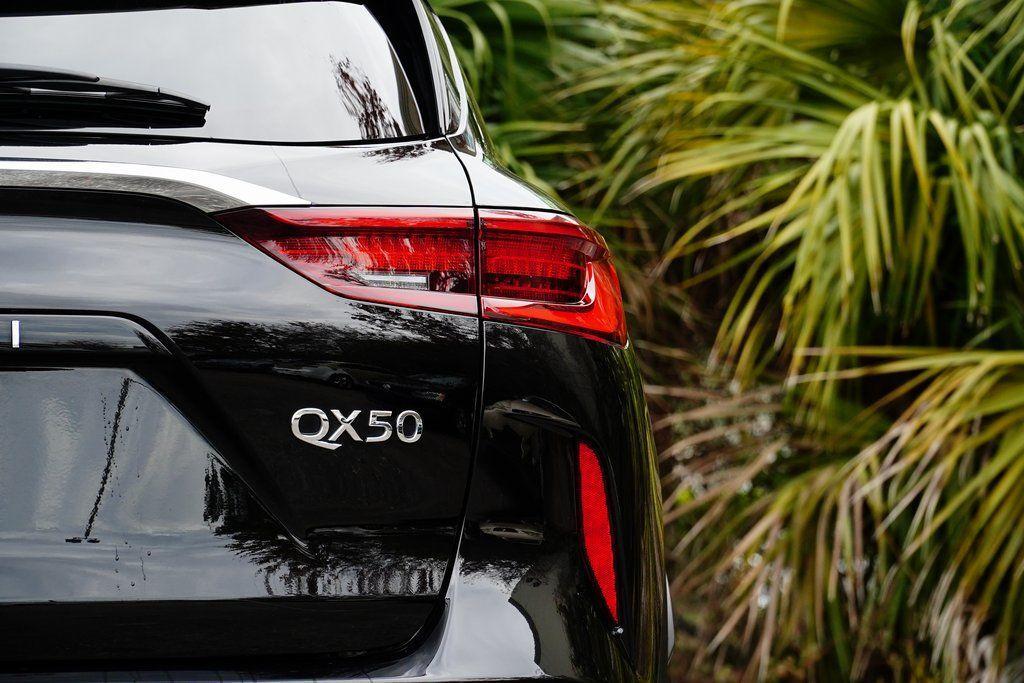 used 2023 INFINITI QX50 car, priced at $23,895