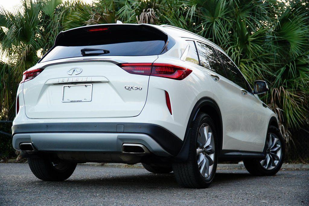 used 2020 INFINITI QX50 car, priced at $18,595