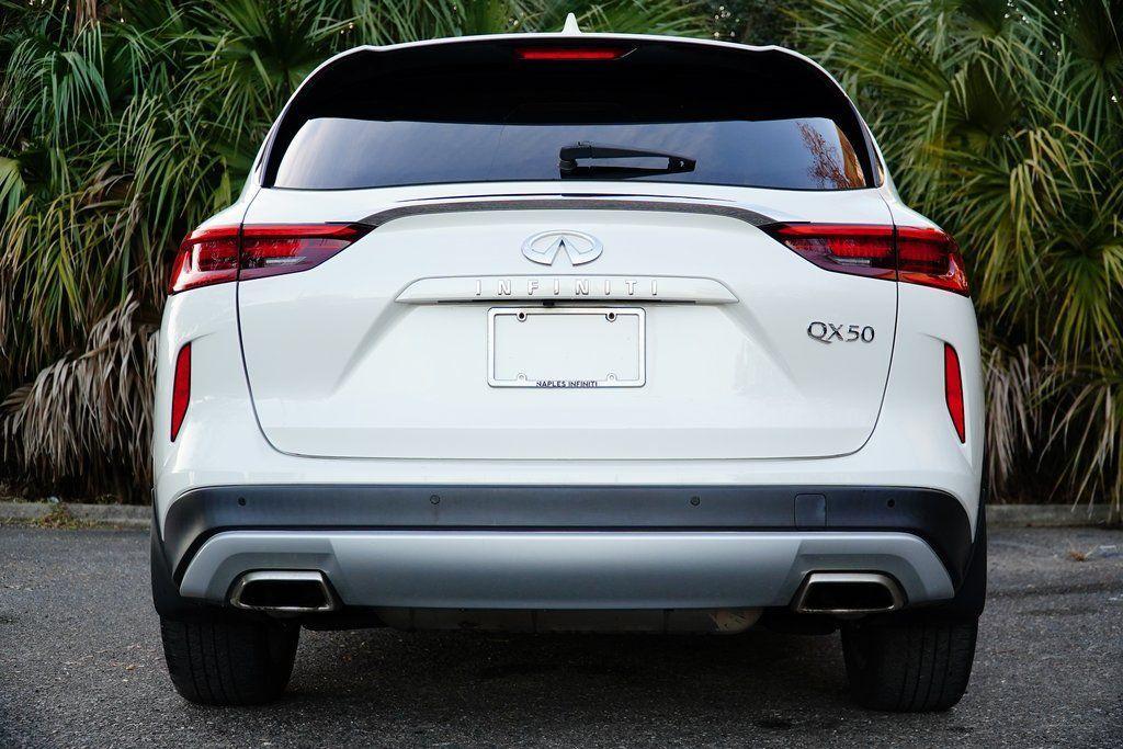 used 2020 INFINITI QX50 car, priced at $18,595