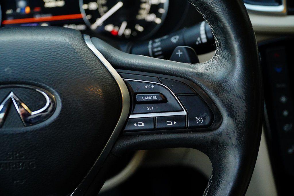 used 2020 INFINITI QX50 car, priced at $18,595