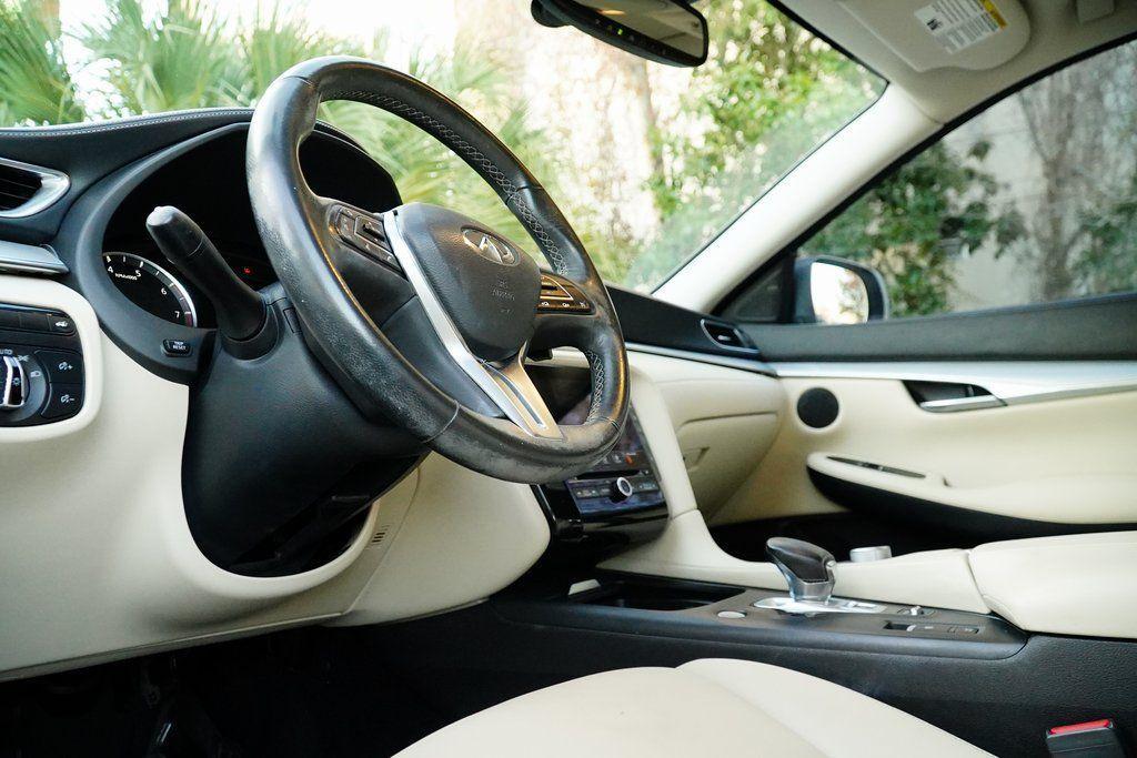 used 2020 INFINITI QX50 car, priced at $18,595