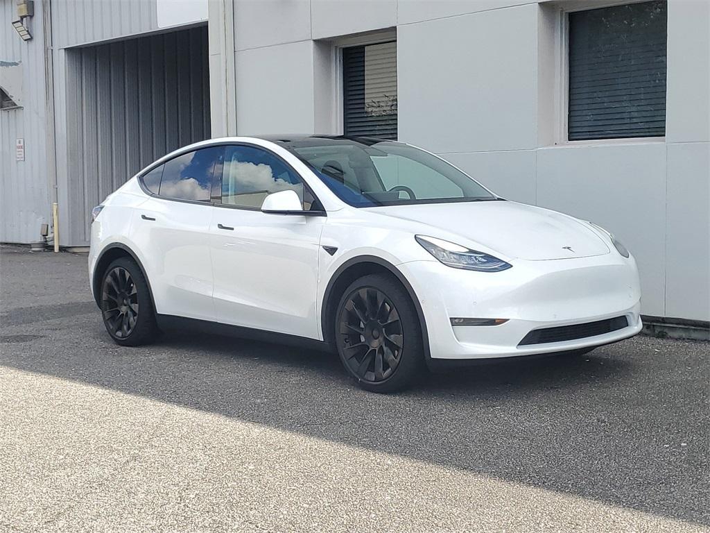used 2021 Tesla Model Y car, priced at $21,895
