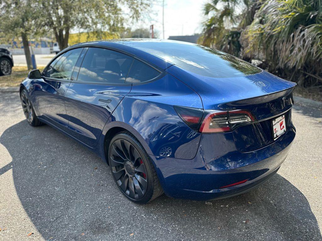 used 2022 Tesla Model 3 car, priced at $27,895