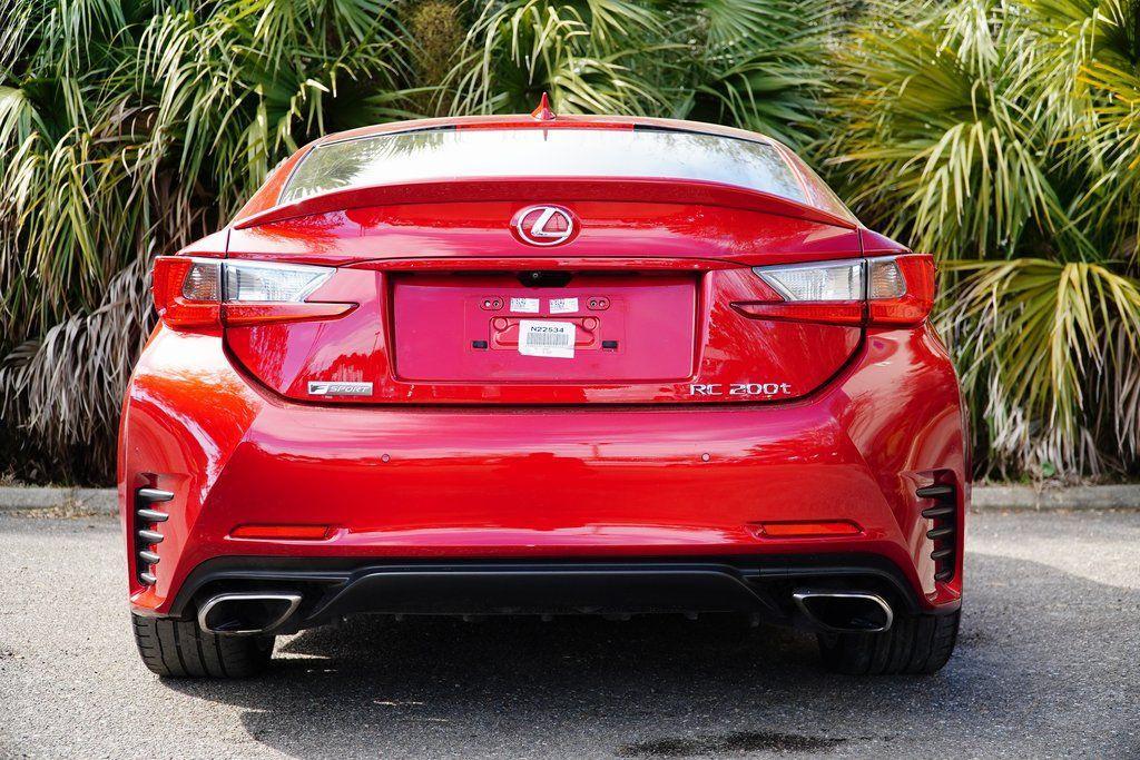 used 2017 Lexus RC 200t car, priced at $23,825