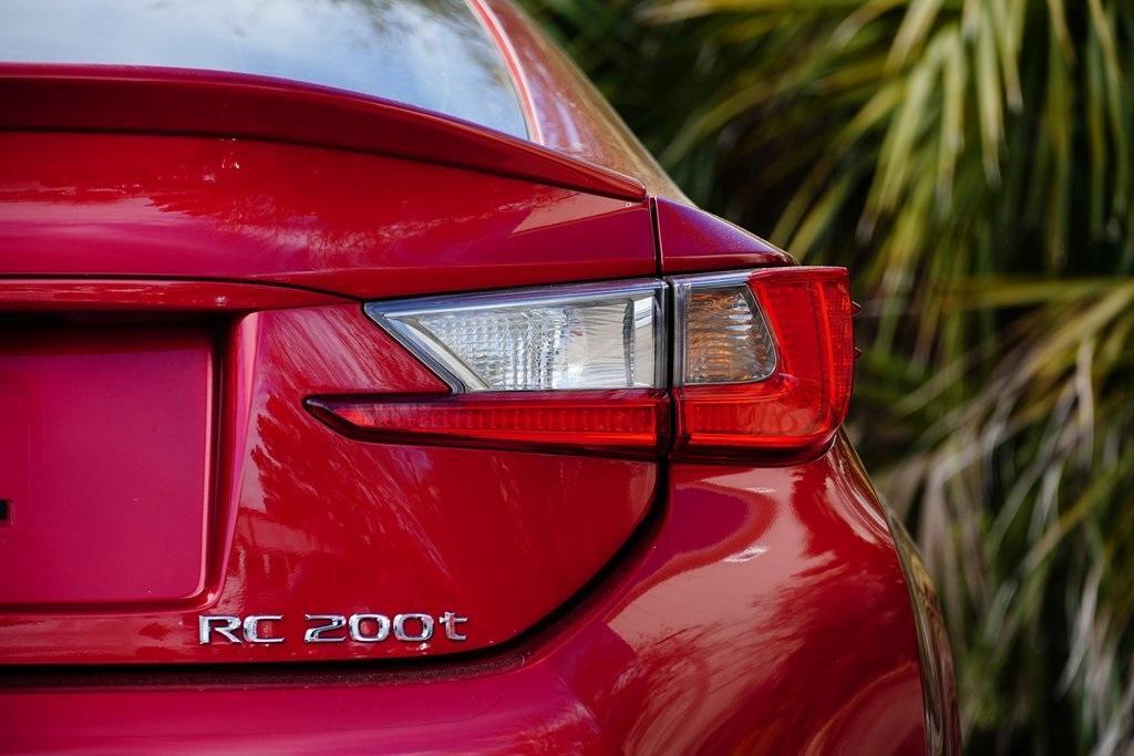 used 2017 Lexus RC 200t car, priced at $23,985