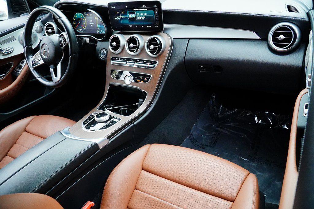 used 2022 Mercedes-Benz C-Class car, priced at $28,795