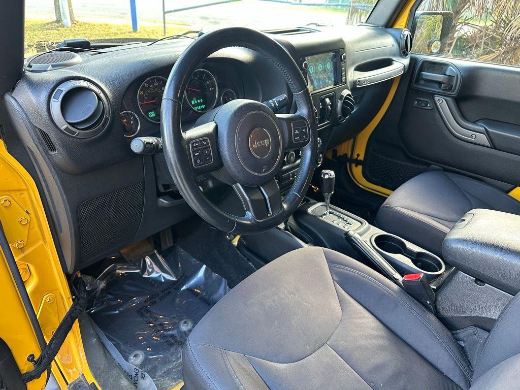 used 2015 Jeep Wrangler Unlimited car, priced at $15,895