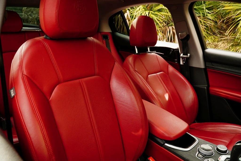 used 2021 Alfa Romeo Stelvio car, priced at $16,900