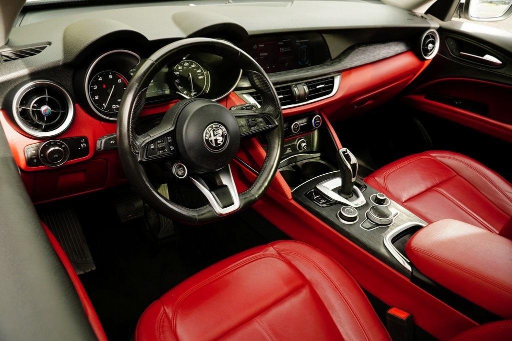 used 2021 Alfa Romeo Stelvio car, priced at $16,900