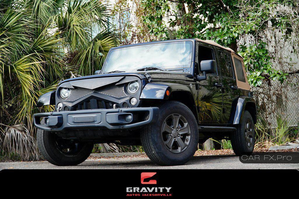 used 2018 Jeep Wrangler JK Unlimited car, priced at $18,595