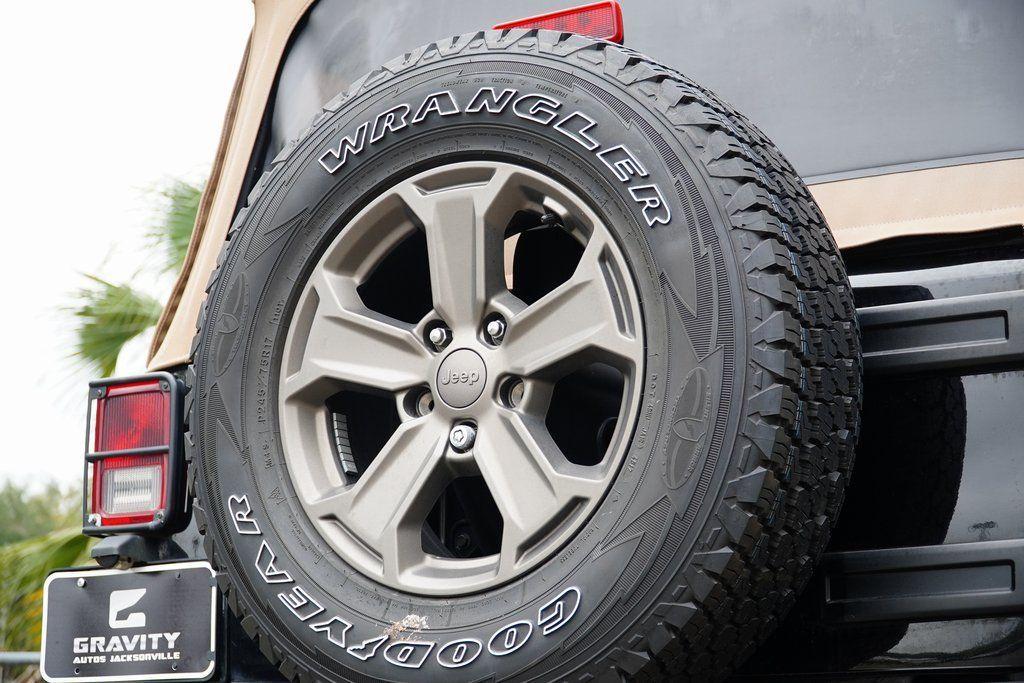 used 2018 Jeep Wrangler JK Unlimited car, priced at $18,595