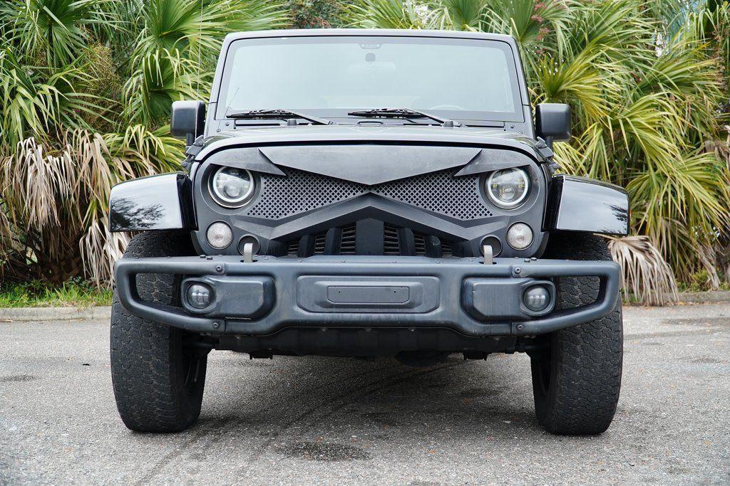 used 2018 Jeep Wrangler JK Unlimited car, priced at $18,595