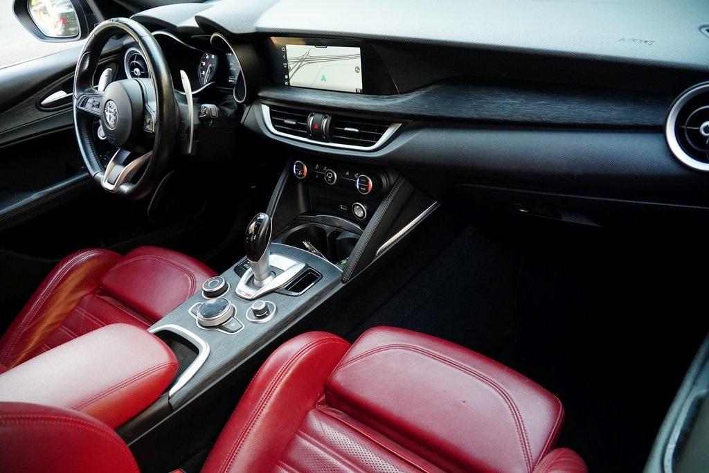 used 2022 Alfa Romeo Stelvio car, priced at $18,495