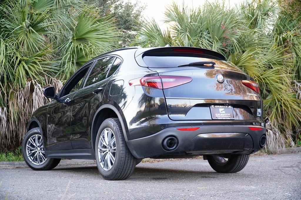used 2022 Alfa Romeo Stelvio car, priced at $18,495