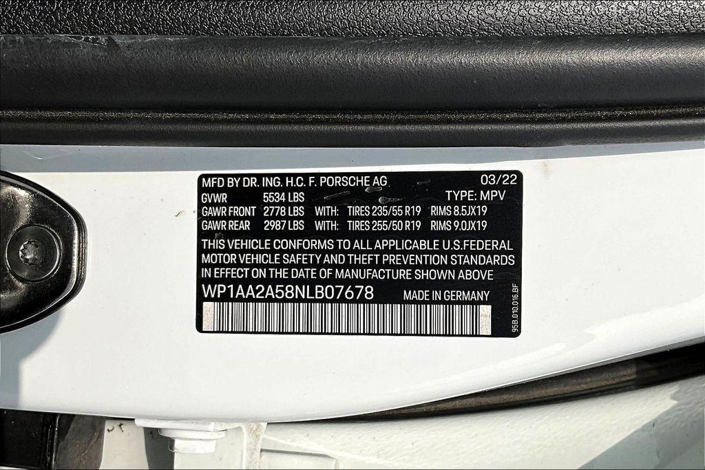 used 2022 Porsche Macan car, priced at $37,300