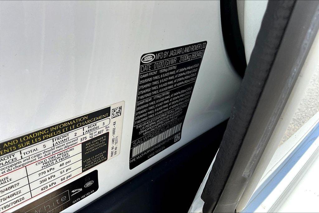 used 2020 Land Rover Range Rover Sport car, priced at $38,564
