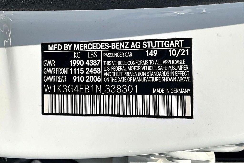 used 2022 Mercedes-Benz A-Class car, priced at $25,895