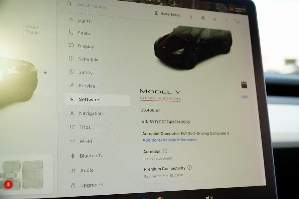 used 2021 Tesla Model Y car, priced at $28,785