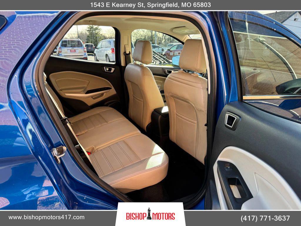 used 2019 Ford EcoSport car, priced at $11,995