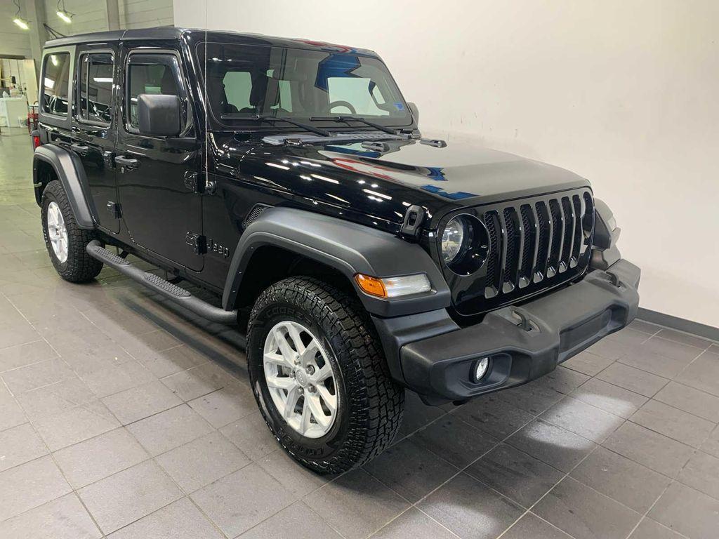 used 2023 Jeep Wrangler car, priced at $29,589