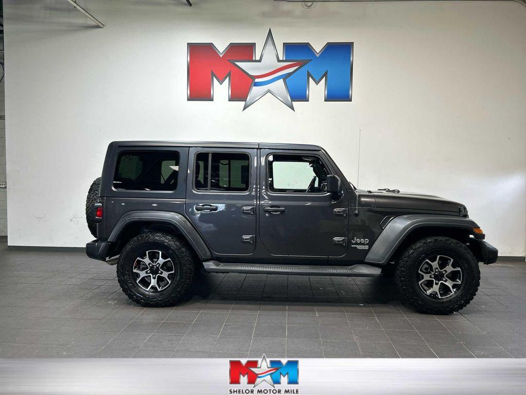 used 2018 Jeep Wrangler Unlimited car, priced at $26,686