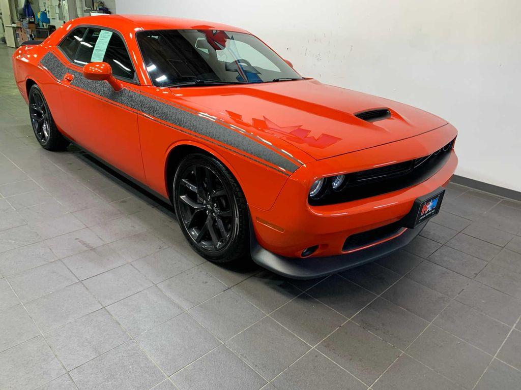 used 2021 Dodge Challenger car, priced at $21,989