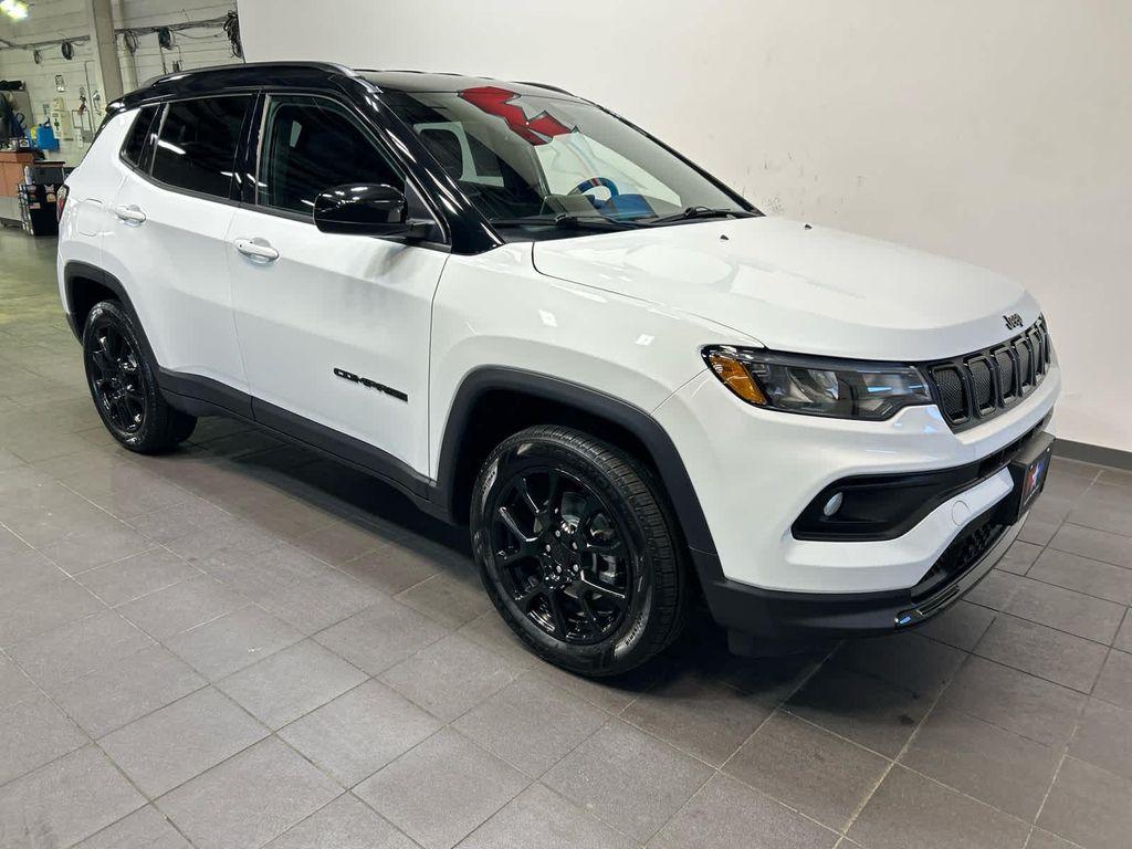 used 2022 Jeep Compass car, priced at $31,646